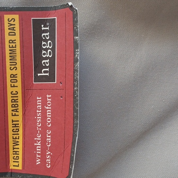 Haggar Mens Wrinkle Resistant Khakis - NWT - Picture 3 of 7